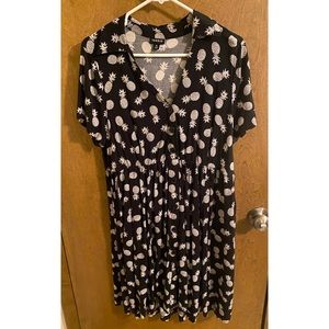Pineapple Torrid Skater Dress, Women’s size 0X